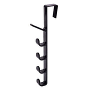 5-Level Over Door Hook Rack – Space-Saving Clothes & Towel Hanging Organizer (1 Piece)
