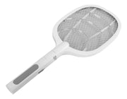 Rechargeable Electric Mosquito Killer Racket 2-in-1 LED Flash Light (Random Color)