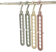 Magic Hanger Multipurpose 9-Hole Space Saving Closet Organizer