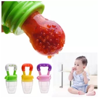 Baby Fruit Feeder Pacifier – Safe Silicone Teether & Fresh Food Nibbler