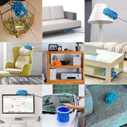 Multipurpose Ceiling Fan Duster – Extendable, Bendable & Soft Fiber Cleaning Brush