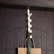 5-Level Over Door Hook Rack – Space-Saving Clothes & Towel Hanging Organizer (1 Piece)