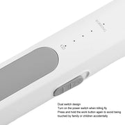 Rechargeable Electric Mosquito Killer Racket 2-in-1 LED Flash Light (Random Color)