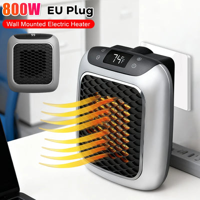 800W mini portable heater with fast adjustable heating